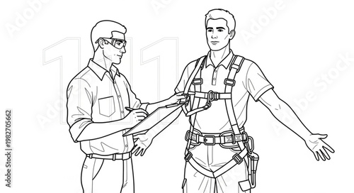 Worker Safety Training and Equipment Inspection.