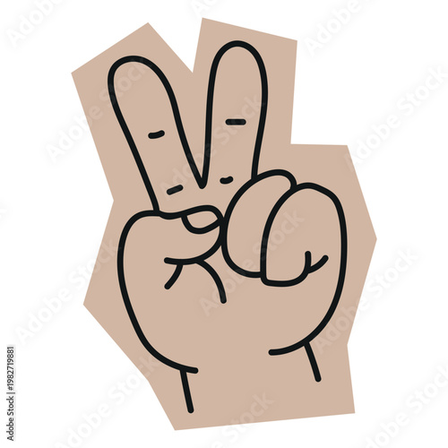 Peace Hand Sign
