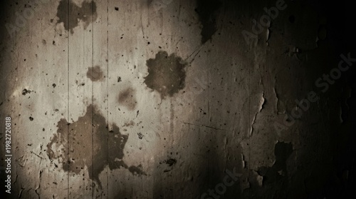 Rusty metal surface with stains.