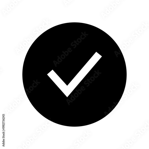 Minimal approved badge icon with simple circle and check mark. Clean flat SVG design ideal for verification, validation, quality assurance, and approval systems in modern UI. Free Download Minimal approved badge icon with simple circle and check mark. Clean flat SVG design ideal for verification, validation, quality assurance, and approval systems in modern UI. - GFXLoad