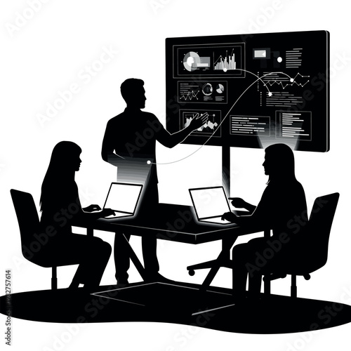 business meeting in the office