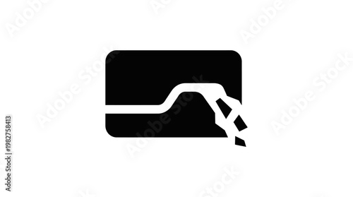 Icon of a Carburetor for Automotive Engine Parts in Vector Style