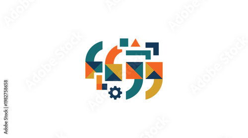 Icon of a Gear and Settings Symbol in Abstract Geometric Style for Technology or Engineering Applications Free Download Icon of a Gear and Settings Symbol in Abstract Geometric Style for Technology or Engineering Applications - GFXLoad