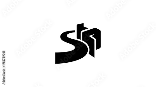 Vector Icon of a Stacked 3D Currency Sign for Financial and Business Uses