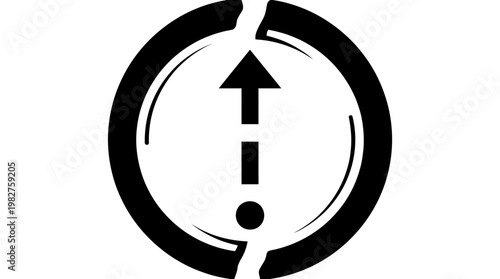 Icon of Stopwatch Symbolizing Time Management and Precision in Digital Interface