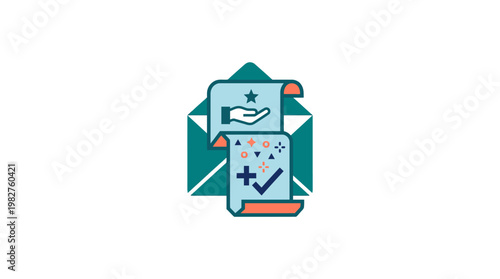 Icon of Mobile Phone with Credit Card and Digital Payment Symbols Vector Icon