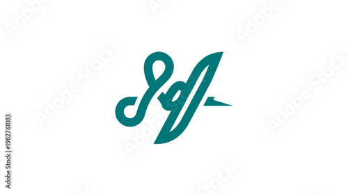 Icon of a Stylish Handwritten Signature Vector Icon for Branding and Logo Design
