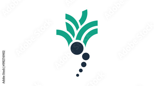 Vector Icon of Scientific Explosive Detonation Illustration for Education and Safety