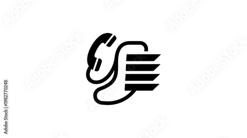 Icon of a Customizable Message Chat Bubble in Flat Design Style for Communication Apps