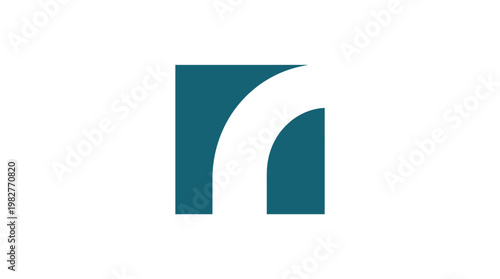 Vector Icon of Modern Building for Architecture and Construction Designs