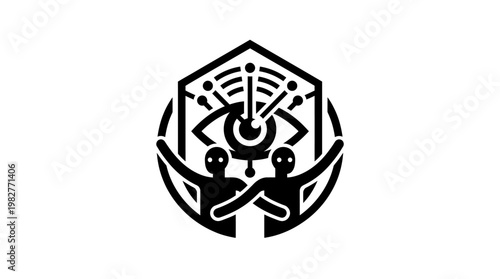 Vector Icon of Creative Brainstorming and Innovation Concept for Business and Technology