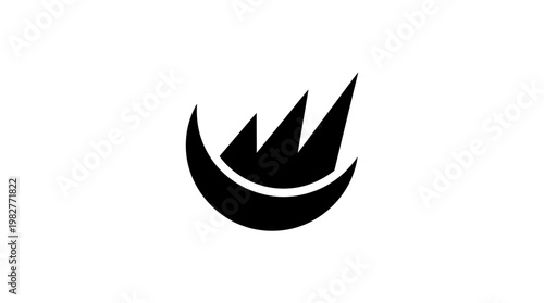Icon of a Flaming Fire Flame Vector Icon for Energy and Power Symbols