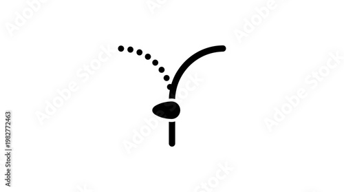 Vector Icon of a Fertilizer Dropper for Agriculture and Plant Growth