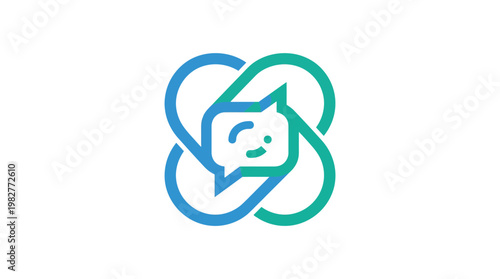 Vector Icon of Smiling Child Embraced by Heart Shape for Wellness and Emotional Support Campaigns