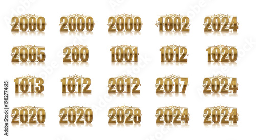 Golden Years Collection: Vintage & Future Dates with Sparkle