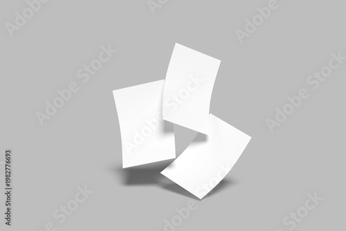 elegant Letter head blank mockup