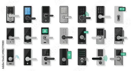 Smart Locks Collection: Modern Keyless Entry Door Locks