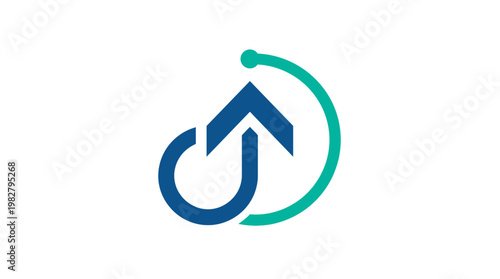 Vector Icon of Turn Signal Button for Car Interior Controls