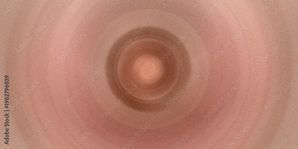 Obraz premium Abstract textured background with concentric circles in warm rose gold
