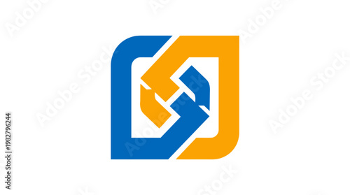 Icon of Handshake Between People for Collaboration and Partnership in Flat Vector Style