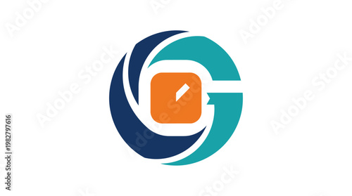 Icon of a Modern Computer Mouse with Touchpad in Flat Vector Style for Technology and Digital Devices