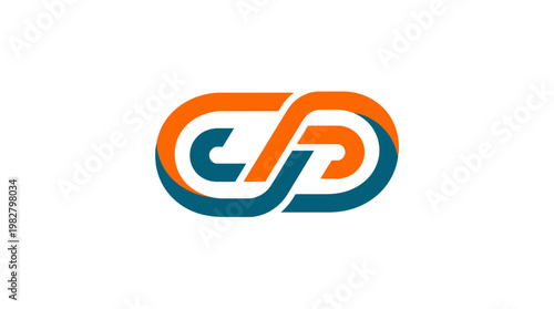 Icon Of Interconnected Data Network Connection Vector Icon