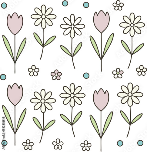 vector illustration of a flower