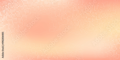 Modern rectangle peach Fuzz. Warm color gradient background abstract modern design