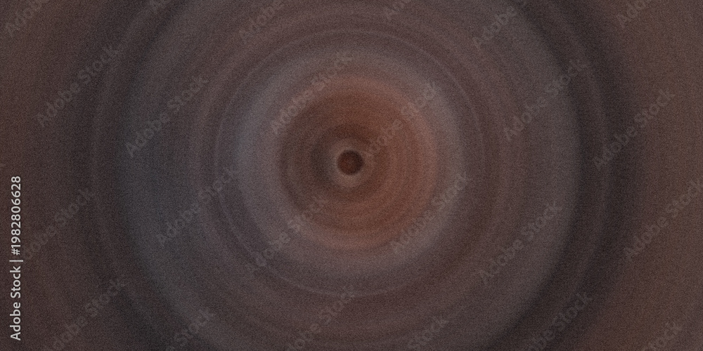 Obraz premium Abstract dark brown circular ripple pattern