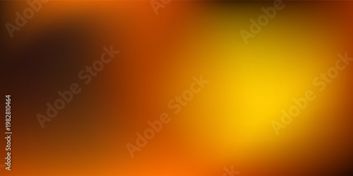 Modern close-up view of ribbed glass illuminated by a warm glowing light that transitions from deep orange to bright yellow creating a textured simple