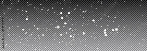 Realistic frozen precipitation for seasonal designs and holiday compositions.. 