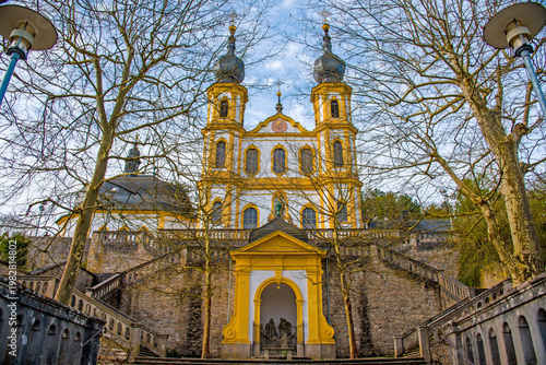 Käppele (Wallfahrtskirche) mit Treppe, Würzburg, Deutschland