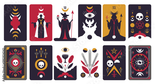 Mystical Tarot Cards Celestial Oracle Set