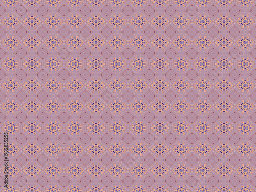 Halloween mystic twilight fabric repeat pattern in autumn haze, clay ghoul, amethyst shadow, voodoo purple