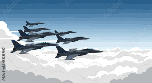 military jet fighter