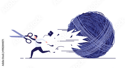 Group of professional businessmen conduct a global analysis meeting using a magnifying glass over a world map.