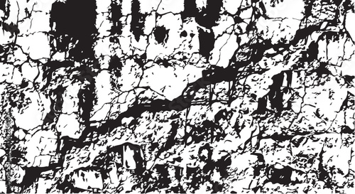 Cracked Concrete Earthquake Damage Texture