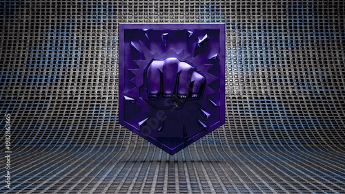 PURPLE BADGE