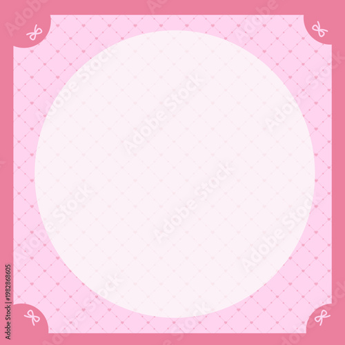 ハートの背景素材｜正方形SNS素材