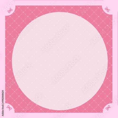 ハートの背景素材｜正方形SNS素材