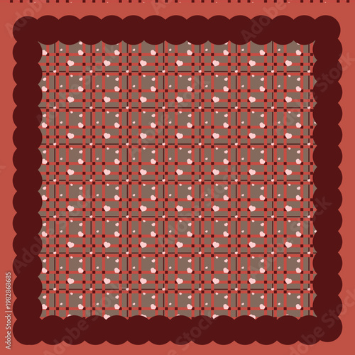 ハートの背景素材｜正方形SNS素材