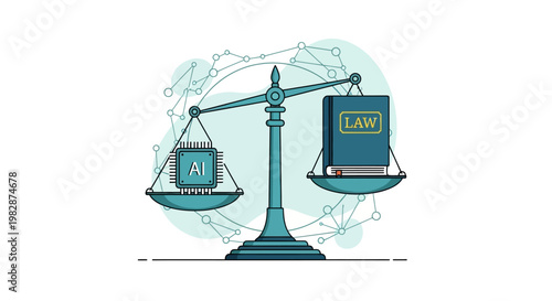 AI Regulation and Legal Ethics: Artificial Intelligence Microchip Balanced Against a Law Book on Scales of Justice