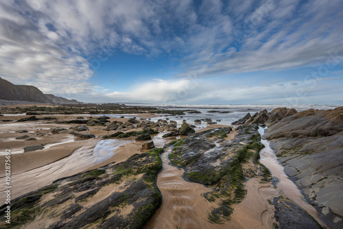 Spectacular rugged Cornish coast
