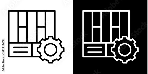 Business Model   Icon Set White Mix Style Collection