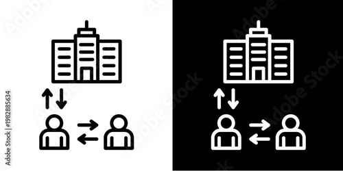 Broker   Icon Set White Mix Style Collection