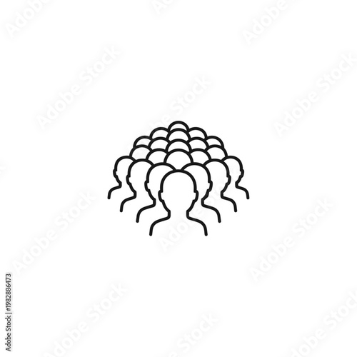 A group of people illustration.