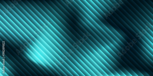 Geometric studio design with shadows and light. Blue background for a luxury product showroom mockup. Minimalist aesthetic interior with empty space, abstract geometric lines, modern and simple.