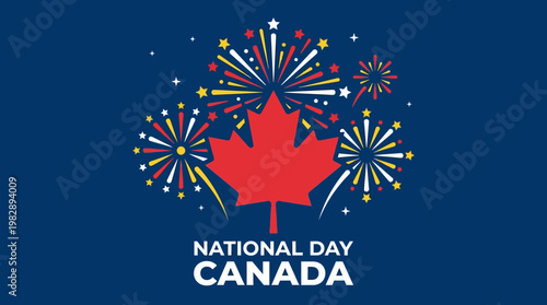 Canada National Day Fireworks Celebration.