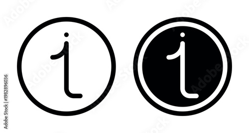 Digital Info Sign Icon for User Guide and Knowledge Base Interface Art