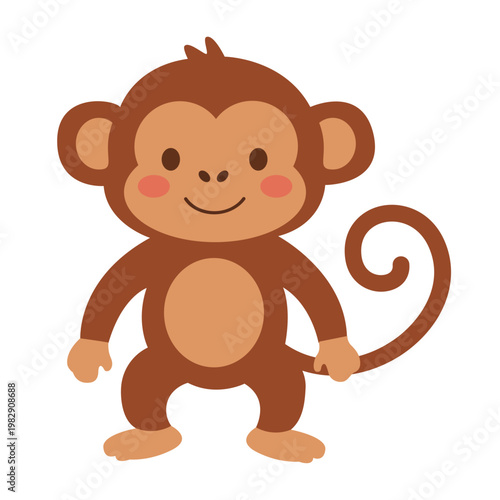 Vector graphic icon for Monkey